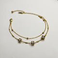 Crystal Orbit Double Layer Bracelet ✨
