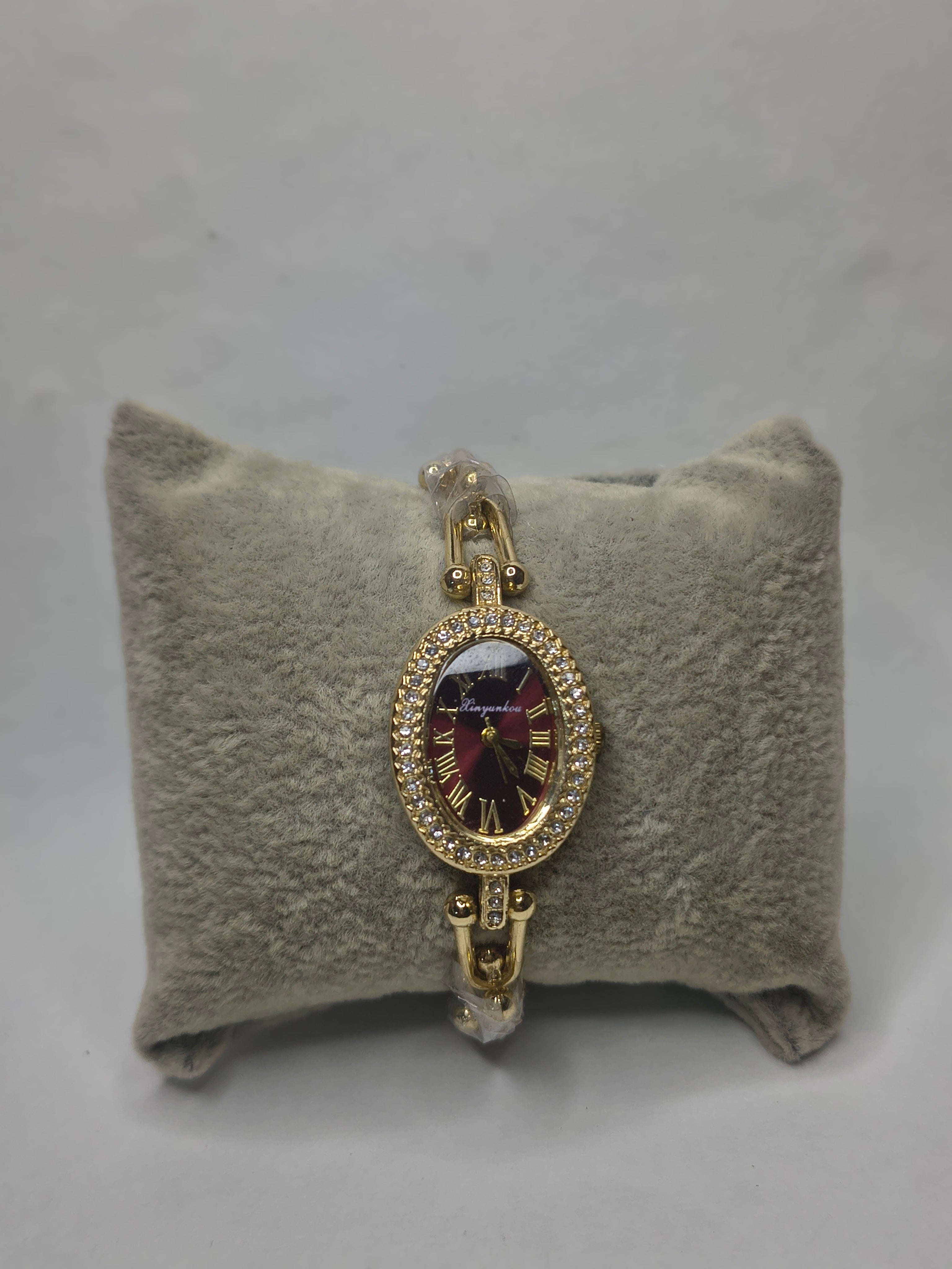 Crystal Hook Bracelet Watch