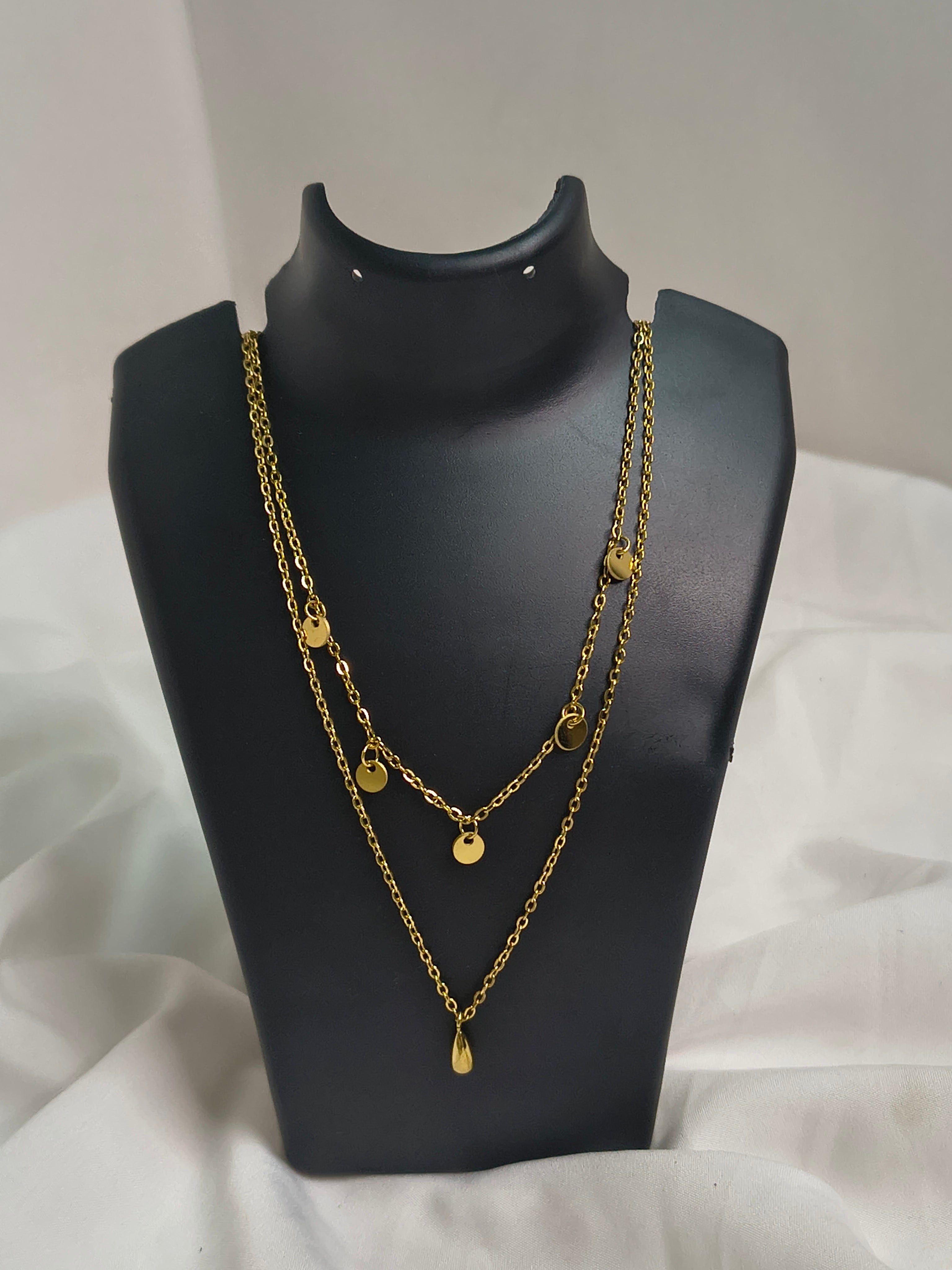 Minimalist layered necklace
