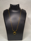 Black heart chain 🖤