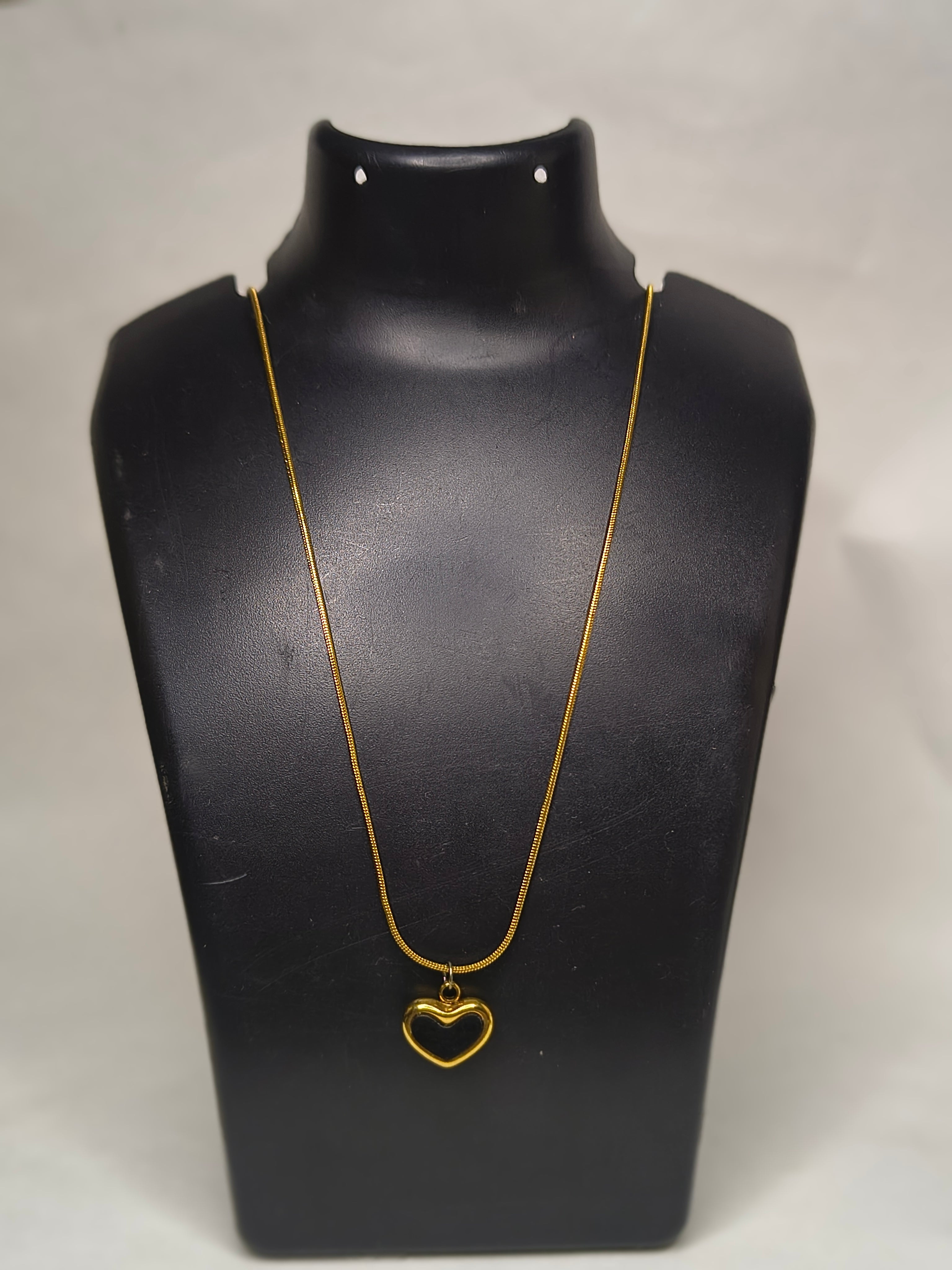 Black heart chain 🖤
