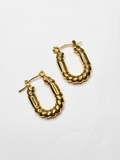 Twisted Oval Hoops Earnings