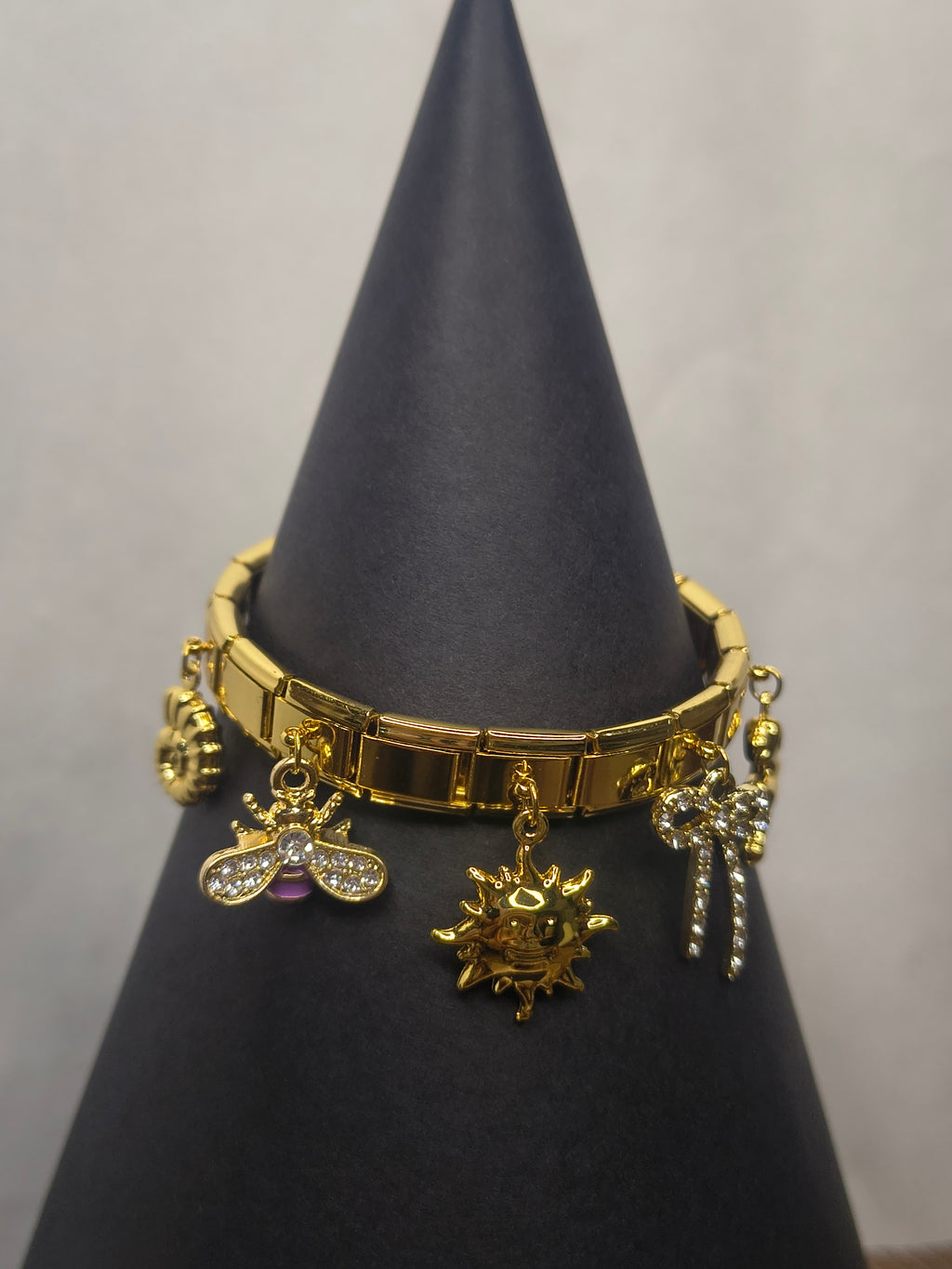Italian Charm Bracelet – Sunshine Edition☀️🐝🎀