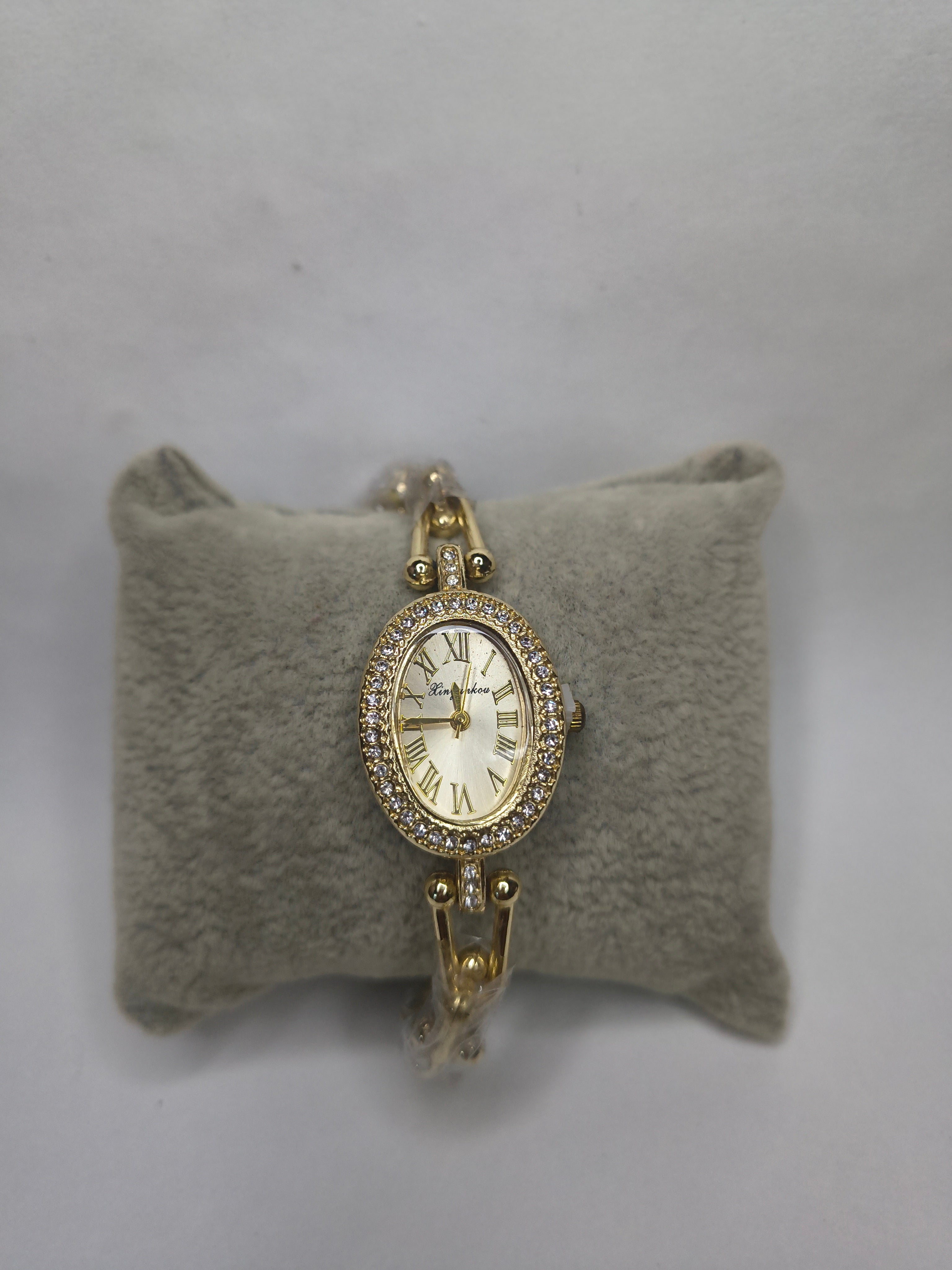 Crystal Hook Bracelet Watch