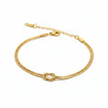 Knot bracelet 🪢✨ (Golden)
