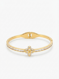 Clover Crystal Standard Size Kada Bracelet