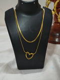 2 layers heart chain