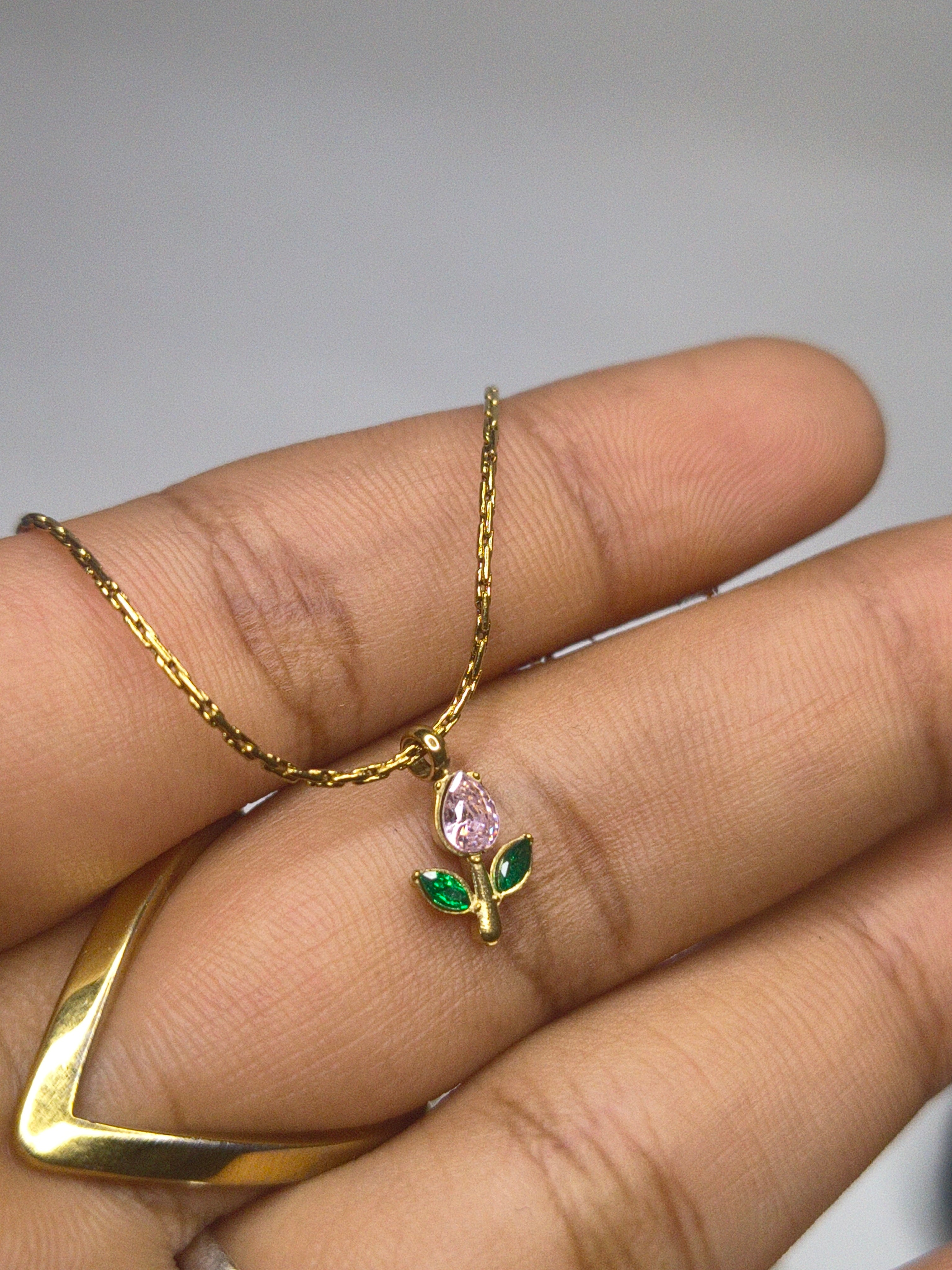 Bloom tulip chain (pink🌷)