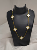White clover necklace