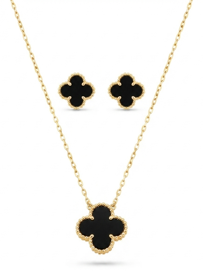 Midnight Clover Elegance Set