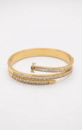 Crystal Double Nail kada bracelet