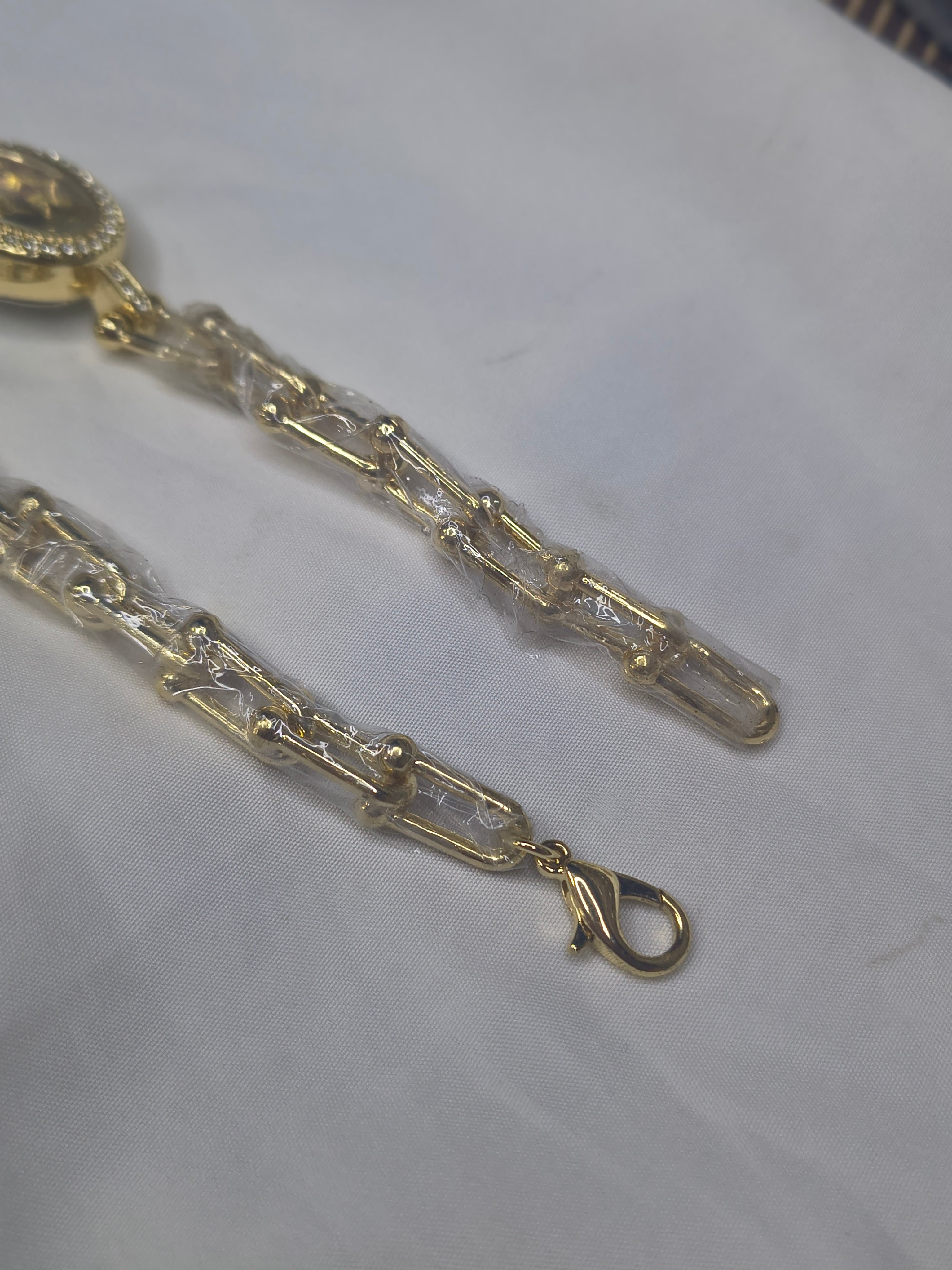 Crystal Hook Bracelet Watch