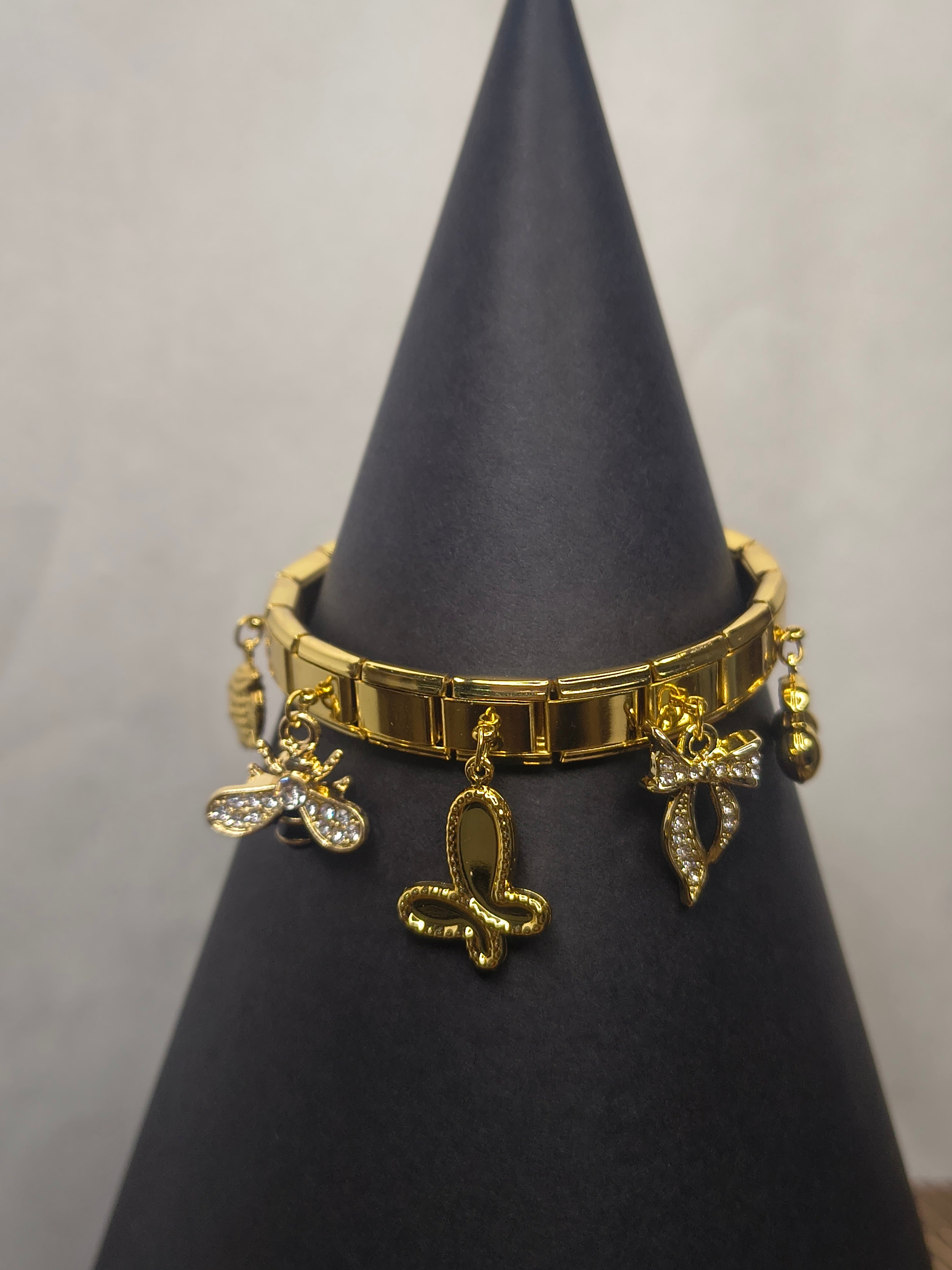 Italian Charm Bracelet – Butterfly Edition