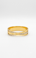 Interlocking Wave Baby Size Kada Bracelet