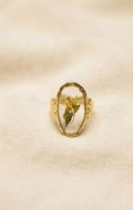 Leaf Resin Ring (Adjustable)