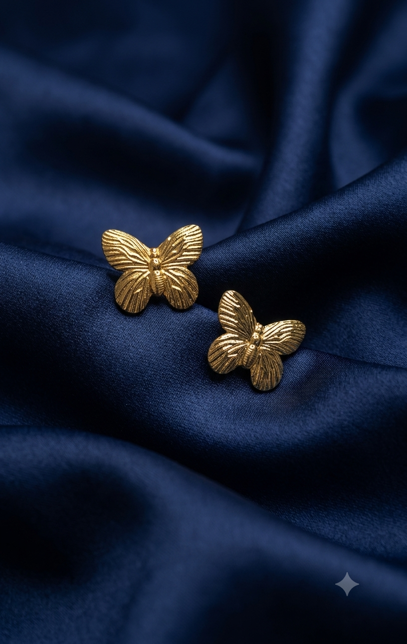 Butterfly Stud Earrings 🦋