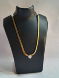 Crystal heart necklace
