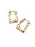 Square Hoops Earrings