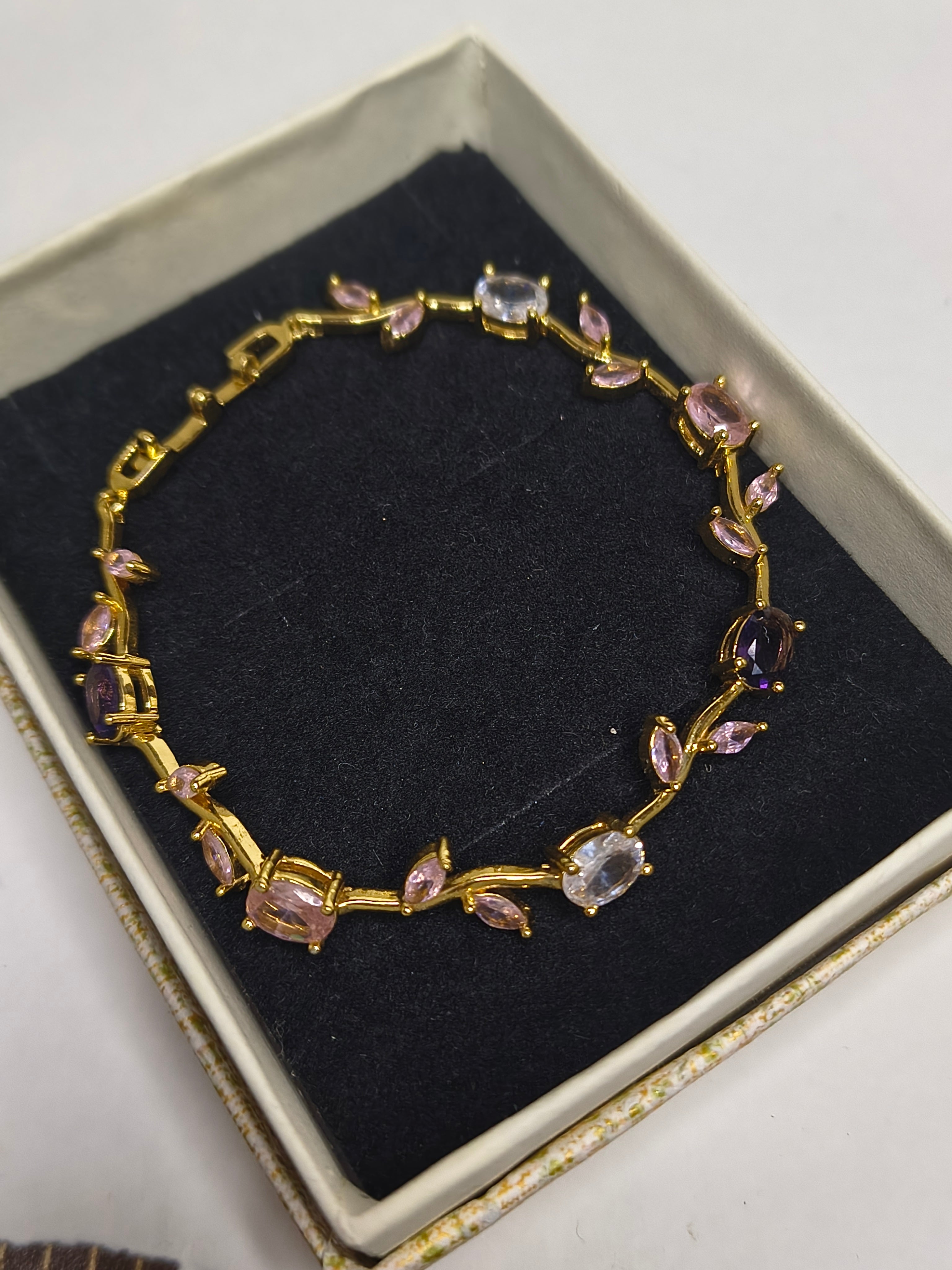 Rapunzel Tulip bracelet (pink , purple)