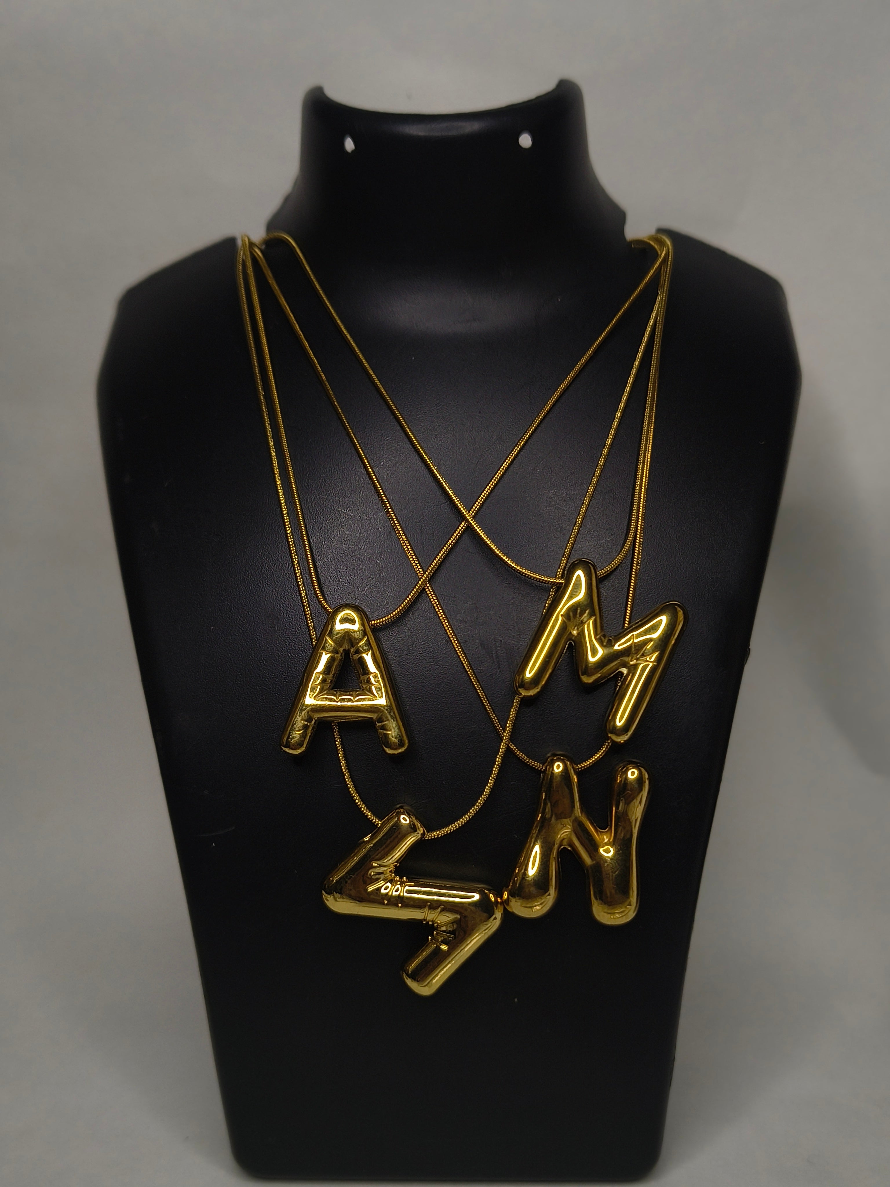 Bubble initial letters