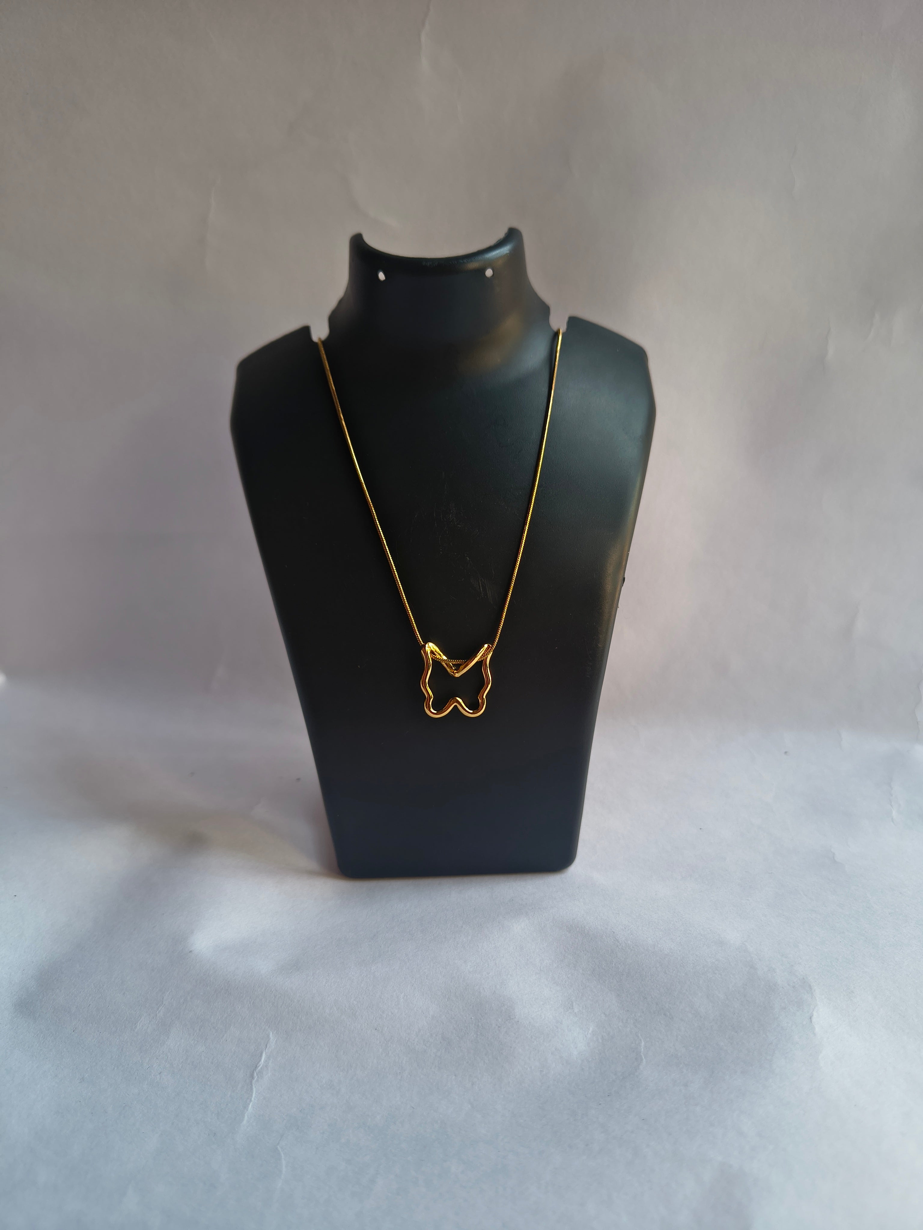 Butterfly pendent chain