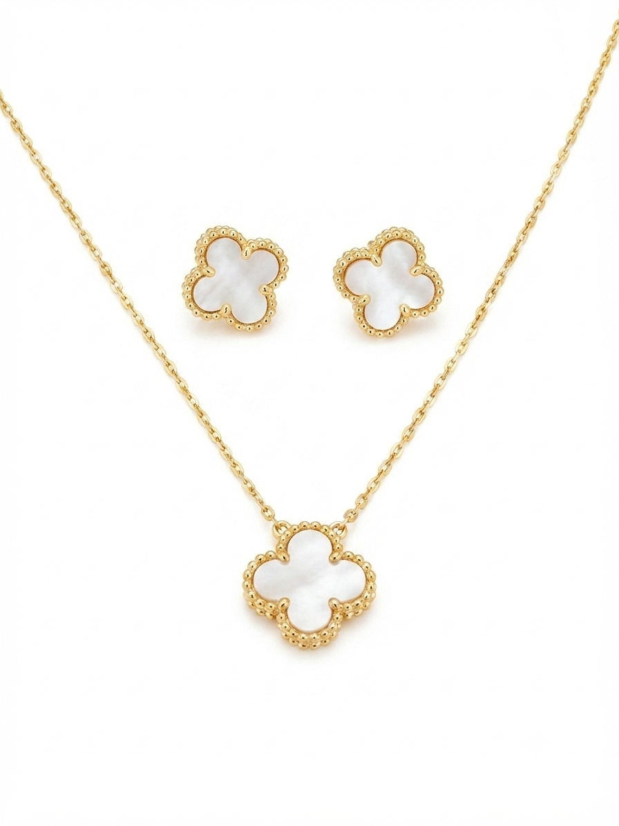 Pearl Clover Elegance Set