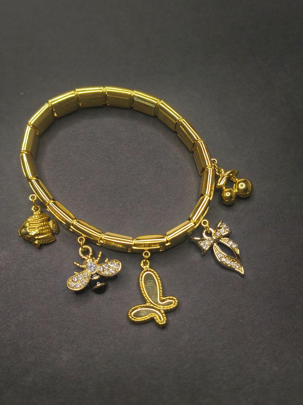 Italian Charm Bracelet – Butterfly Edition