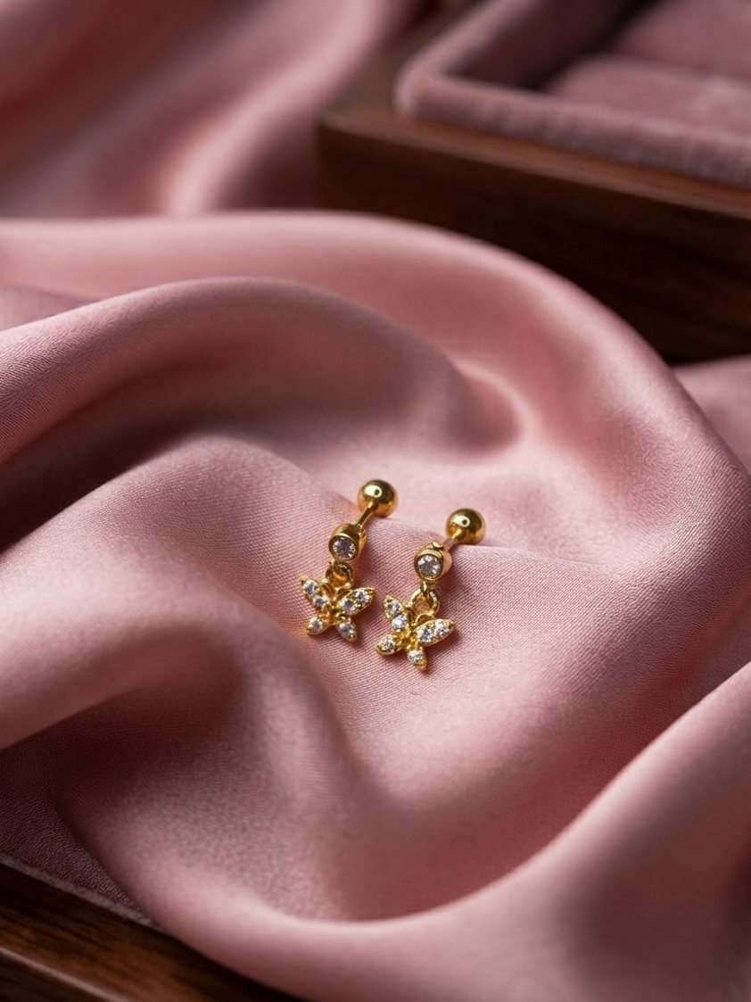 Butterfly Ball-Back Studs 🦋✨