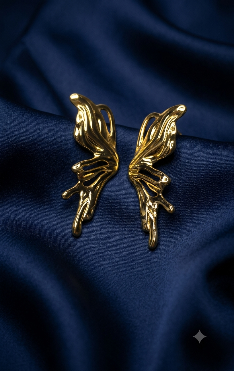 Butterfly Statement Earrings 🦋