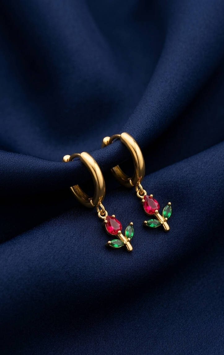 Tulip Drop Earrings