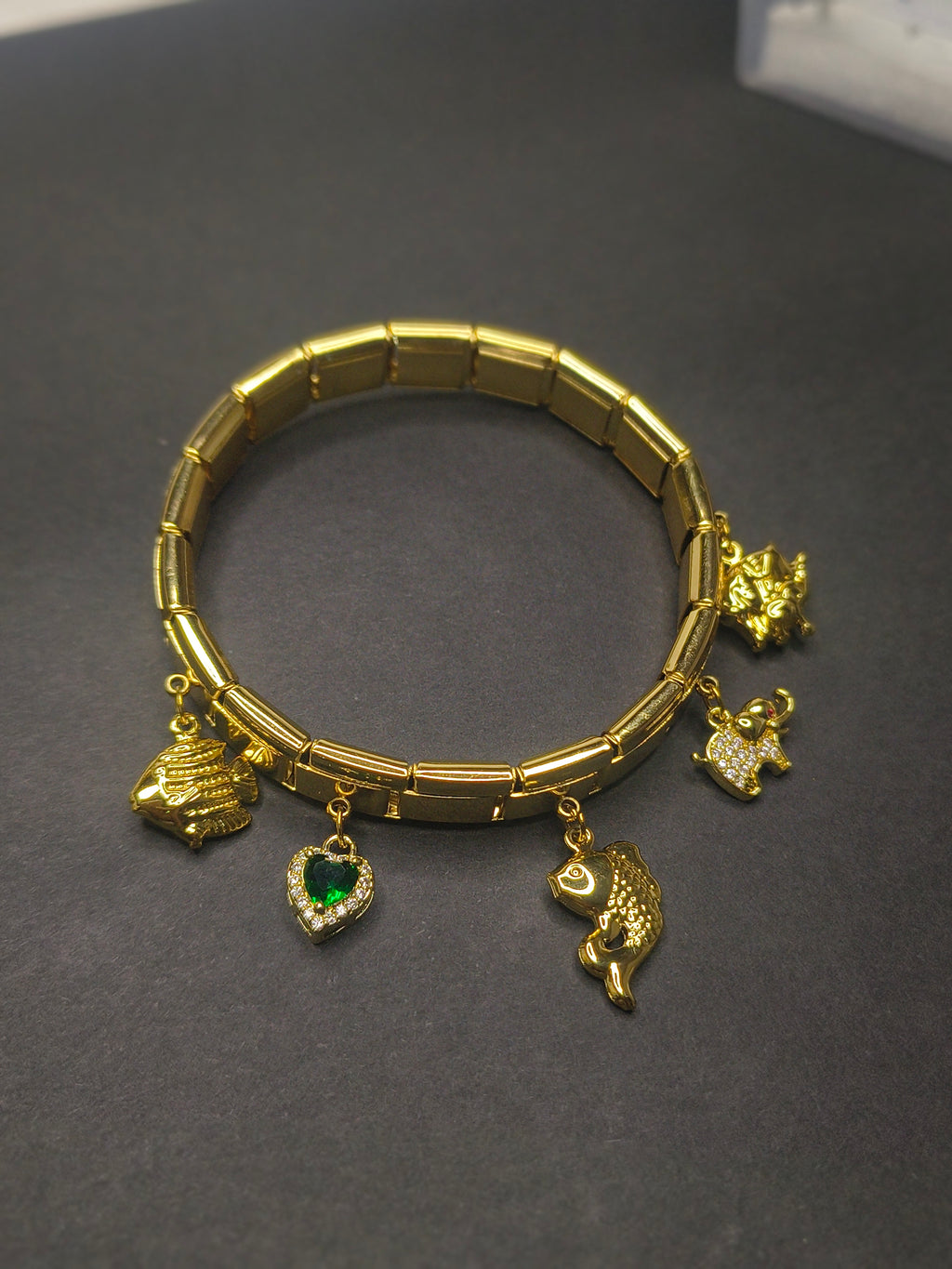 Italian Charm Bracelet – Ocean Edition💚✨