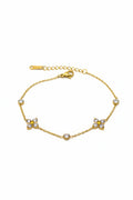Crystal Clover Bracelet ✨