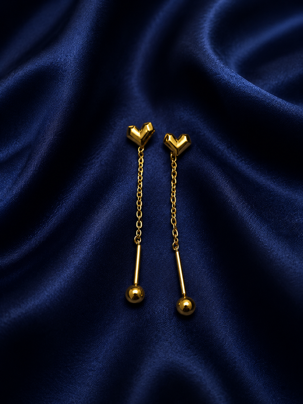 Heart Threader Earrings ✨🪡