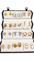12 Pairs Jewellery Box – Anti-Tarnish Earrings