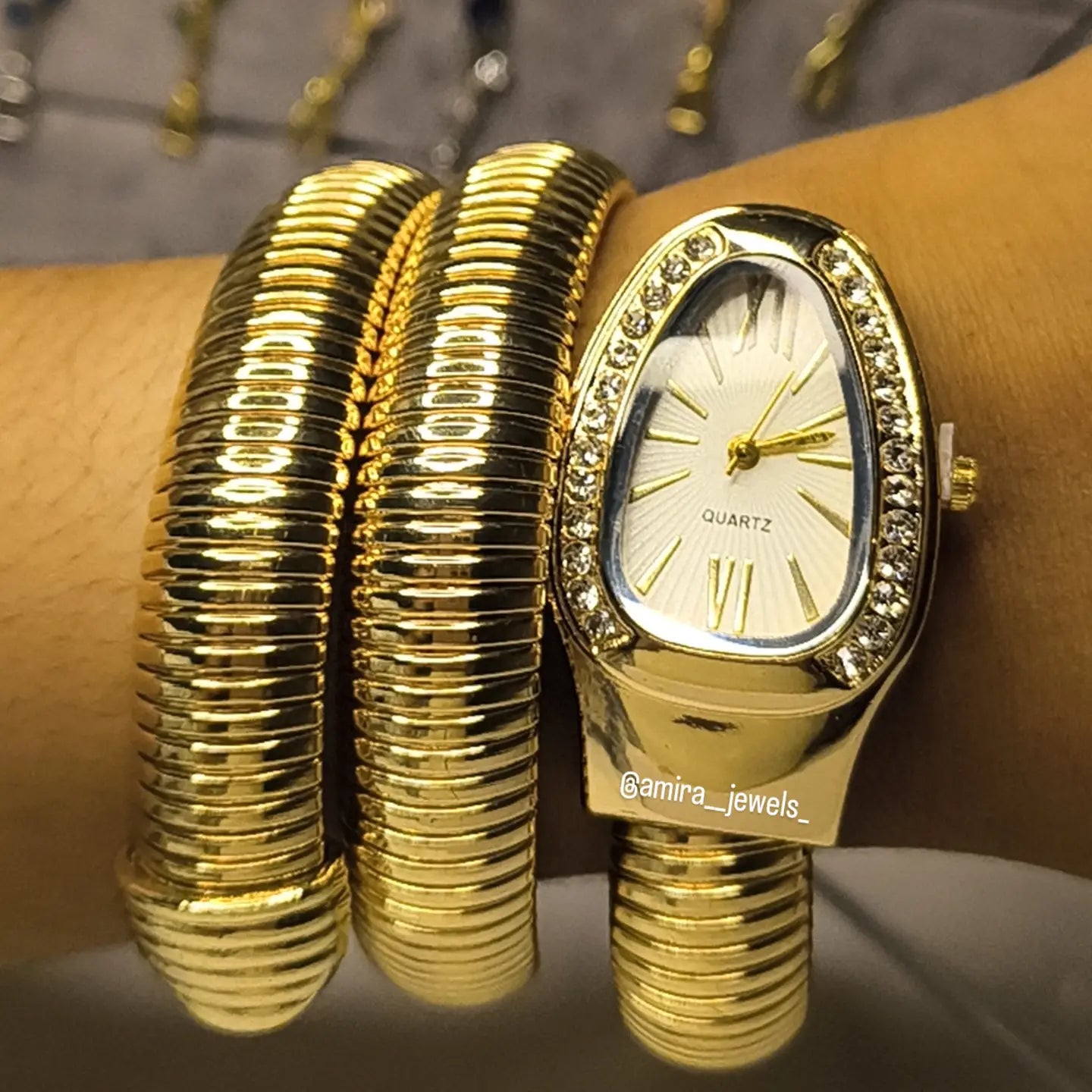 Snack spiral watch